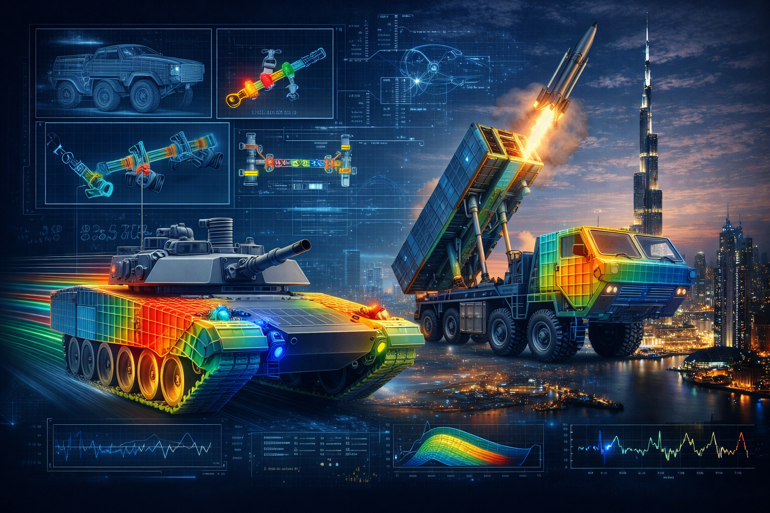 Aircraft structural FEA analysis and stress simulation
