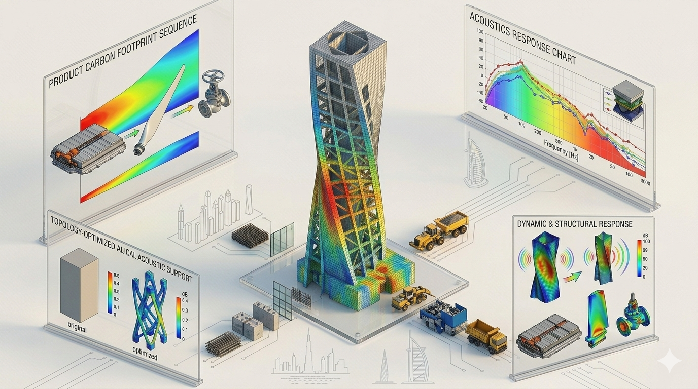 Life Cycle Analysis engineering simulation in Dubai UAE